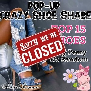 SUN 8/7❗WE'RE CLOSED⏬Pls Read Rules⏬NO RANDOM...Top 15 Shoes Only. 5pm est close